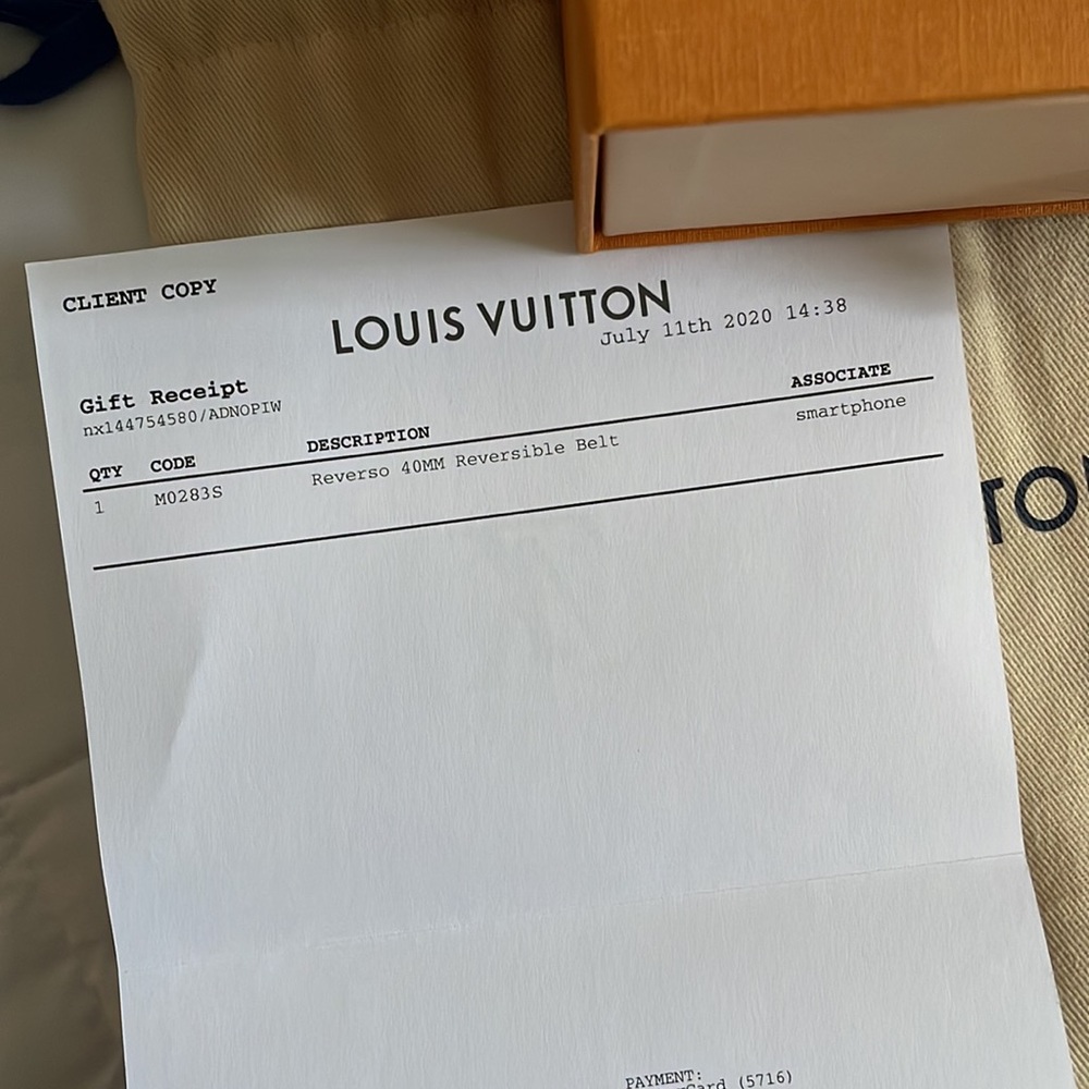 COPY - Louis Vuitton belt - Picture 4 of 6